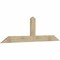 Ekena Millwork Portland Rough Sawn Timber Gable Bracket, Douglas Fir, 84"W x 24"H x 2"D x 6"F, 7/12 Pitch GBW084X24X0206POR00RDF - alternate 3